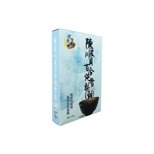 即飲養生湯包丨陳皮川貝百合燉雪梨（甜）丨400g丨內含湯料